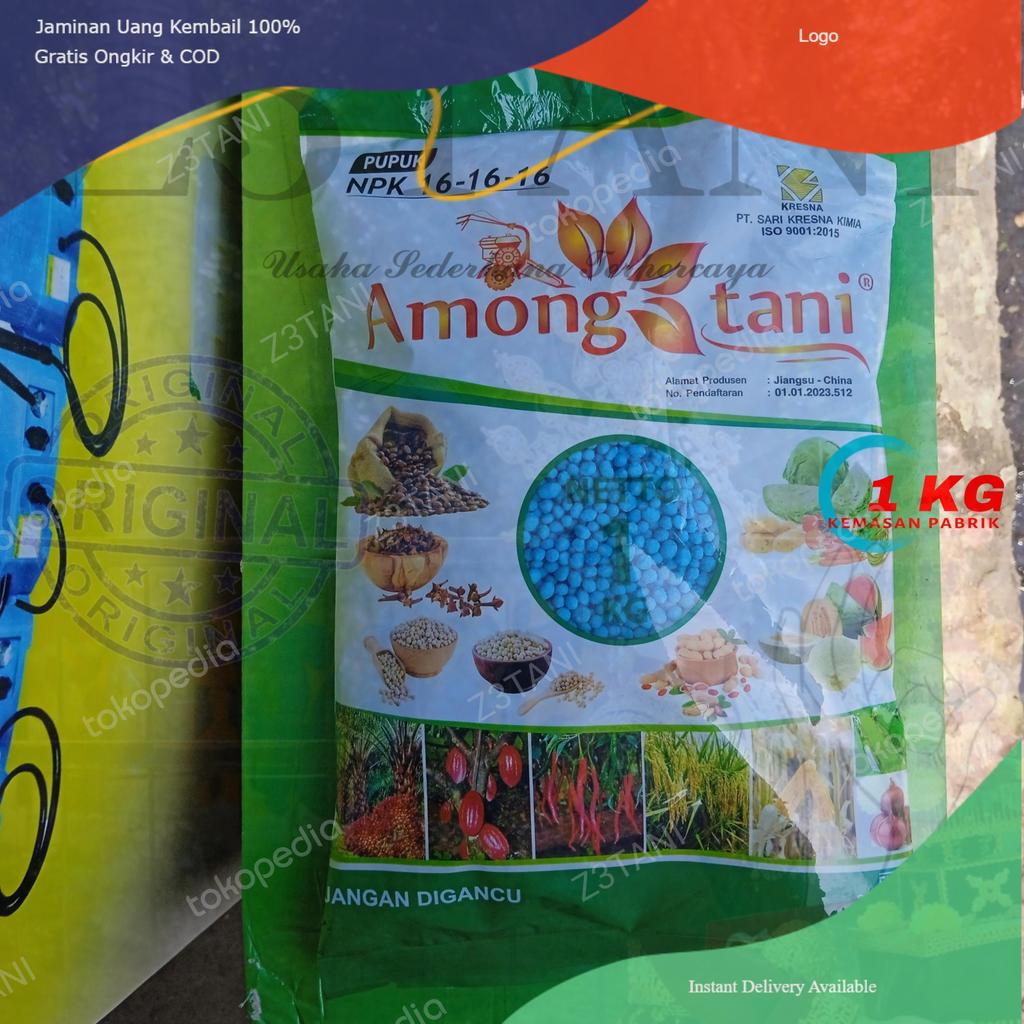 Pupuk AMONG TANI 16 16 16 NPK 1 Kg