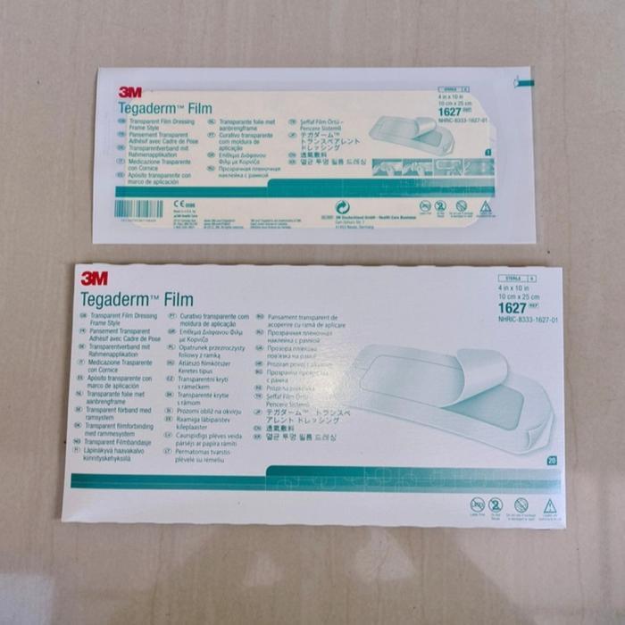 Tegaderm 1627 / Tegaderm 3M / Tegaderm Film 10x25cm/ Plester Tahan Air TERLARIS