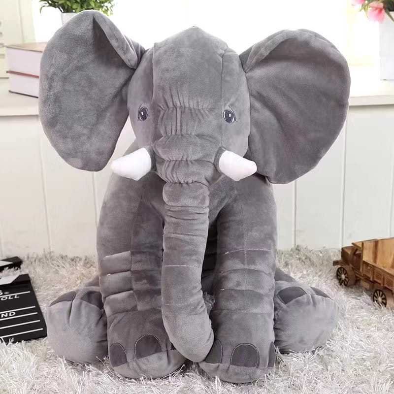 Boneka GAJAH HIPPO JUMBO Lembut Jumbo SNI / Boneka Gajah Lucu untuk hadiah