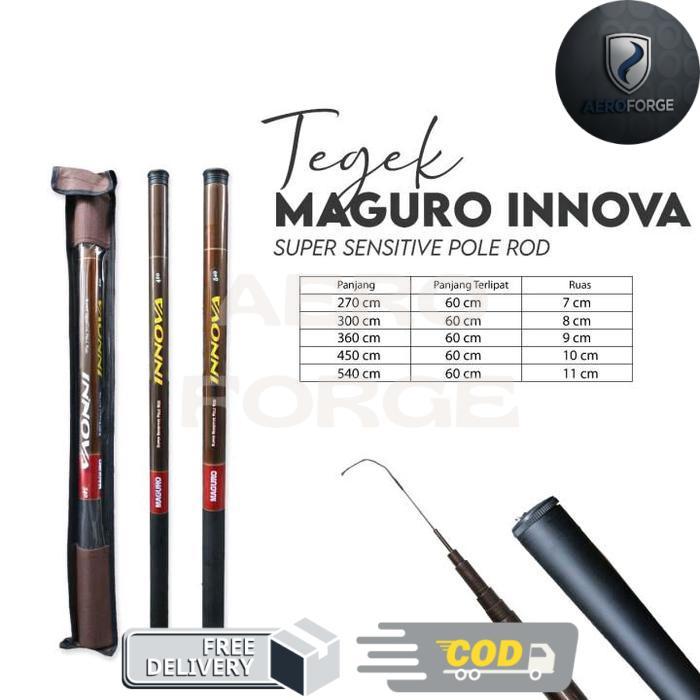 Joran Tegek Maguro Innova 270 300 360 450 540 Carbon - 3.60cm