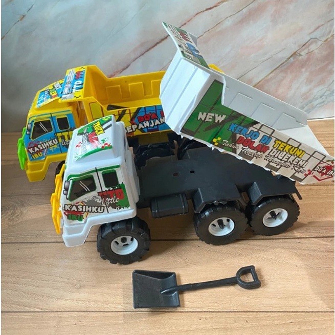KIOSLAKU - TTD999 Mainan Truk Oleng / Mainan Truk Dump Pasir TTD 999 Plastik / Mainan Anak Truck Tro