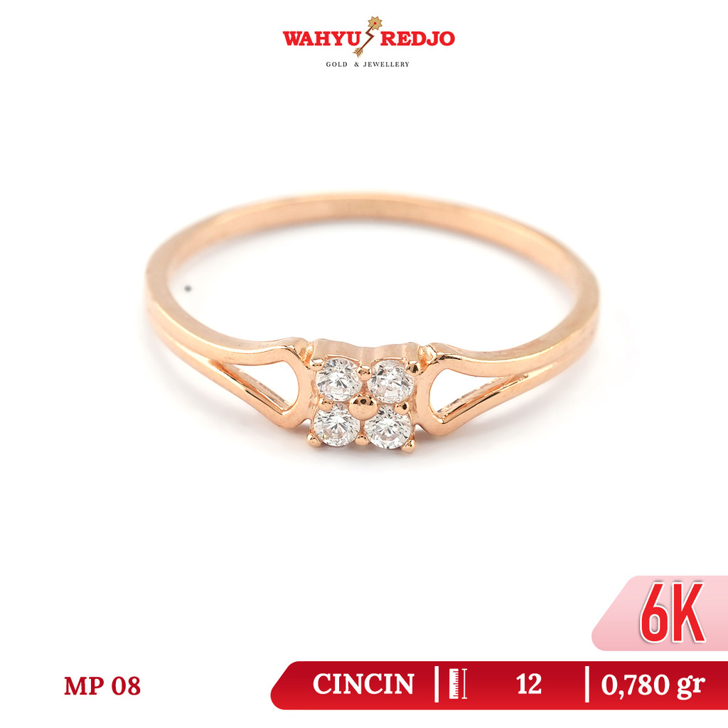Cincin Emas 6K Wahyu Redjo CC-6K-31620826 Non Pameran