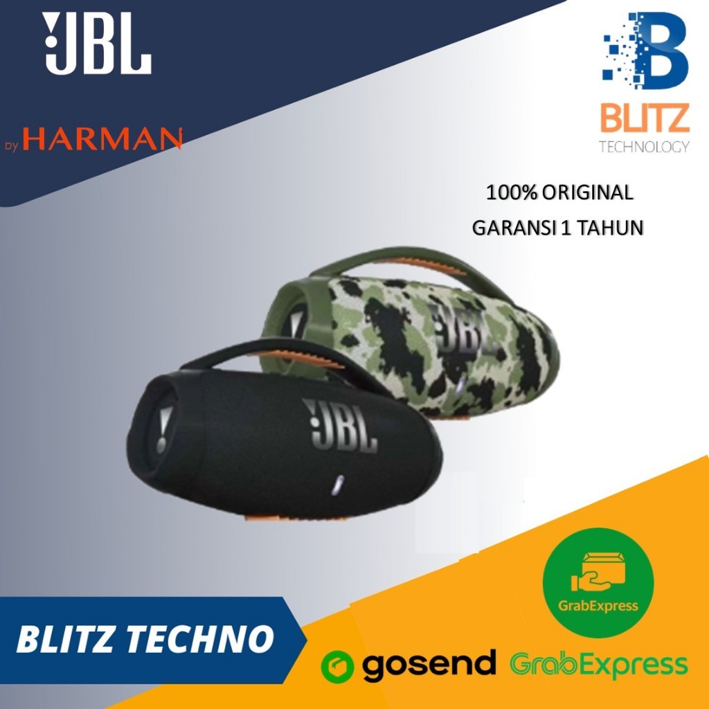 JBL Boombox 3 Portable Bluetooth Speaker Boombox3 IP67 Powerful Sound