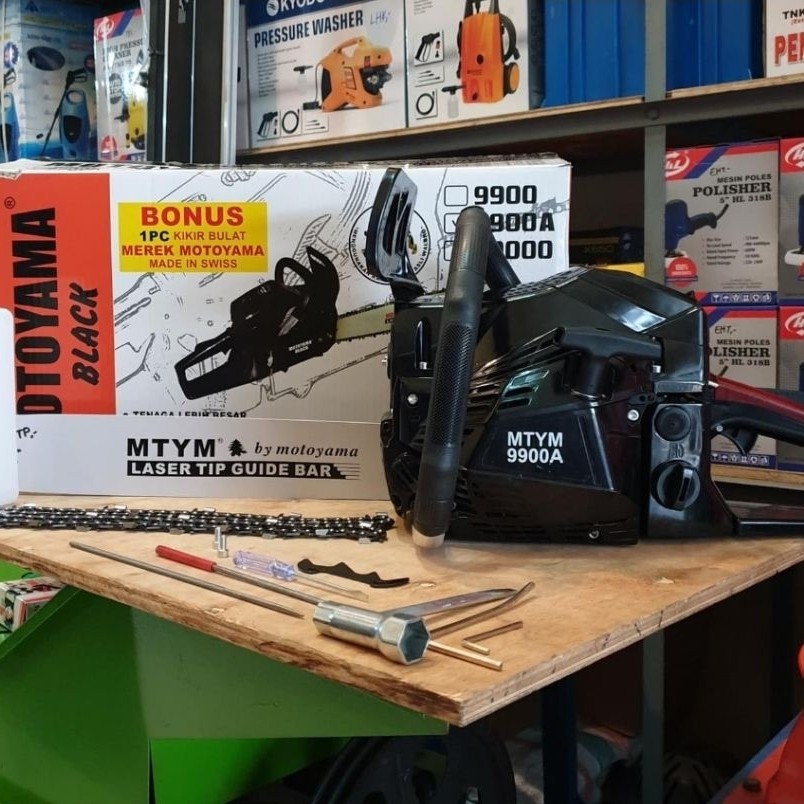 CHAINSAW MOTOYAMA 22 INC BAR BAJA CHAINSAW SINSO MOTOYAMA 9900A