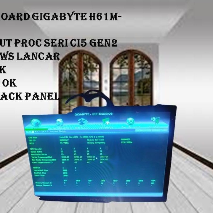 MAINBOARD GIGABYTE H61M-DS2