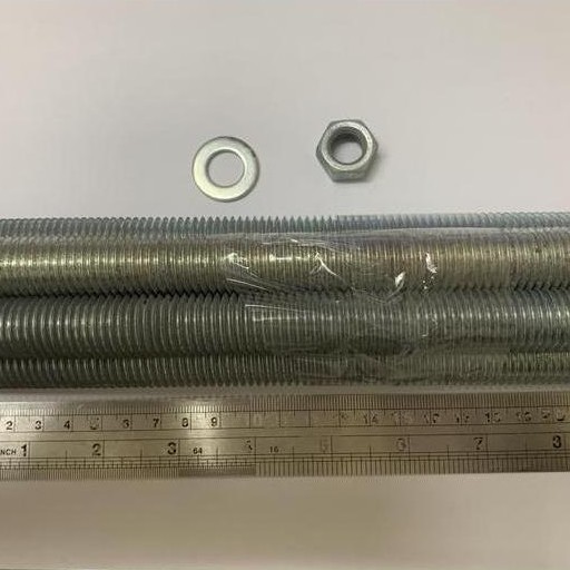 ANGKUR ROD M20 X 220 (22CM) UNTUK CHEMICAL ANCHOR BARU