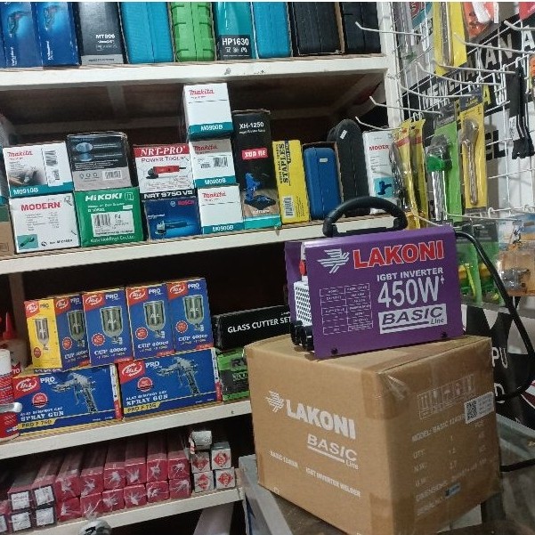 Mesin Las Lakoni Basic 450 Watt Travo Las Lakoni Inverter 450Watt