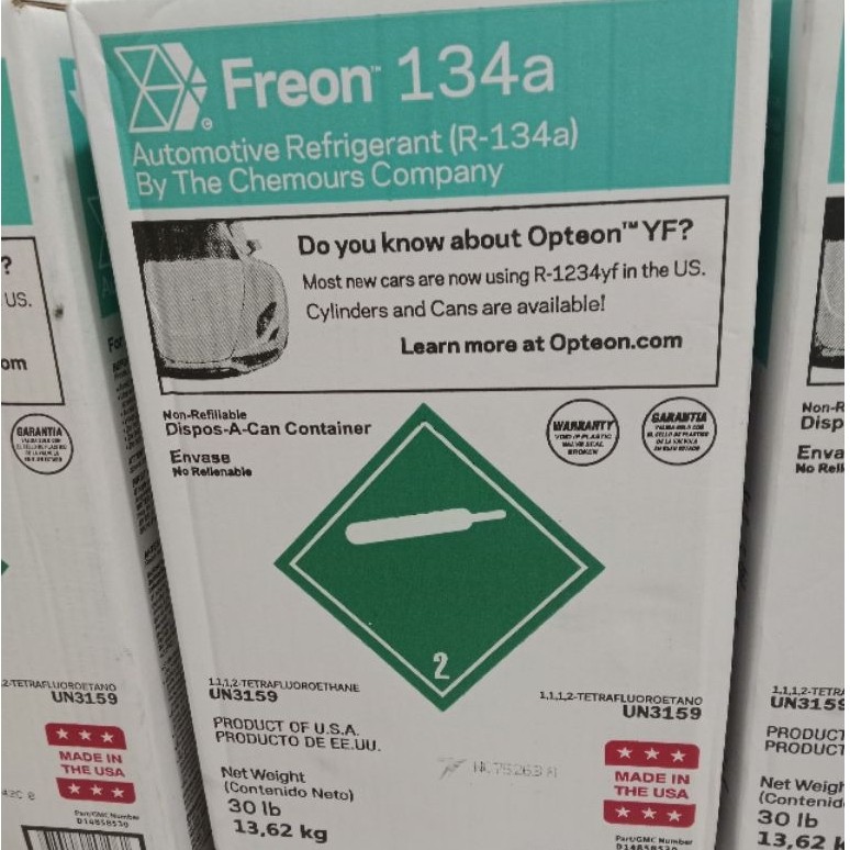 Freon Chemours (R134a) Usa Original Chemours