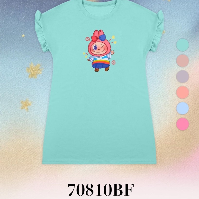 dress anak perempuan LEMONE size 12