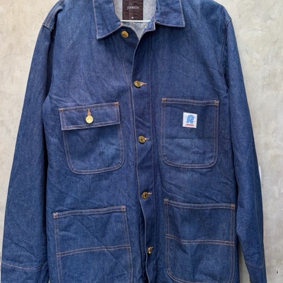 Preloved Denim Chore Jacket Rare Vintage Jaket Jeans Kolektor