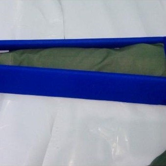 Ready Spalk kaki 8cmx70cm- 1 pasang spalk dan tali - bidai kaki -spalk kayu