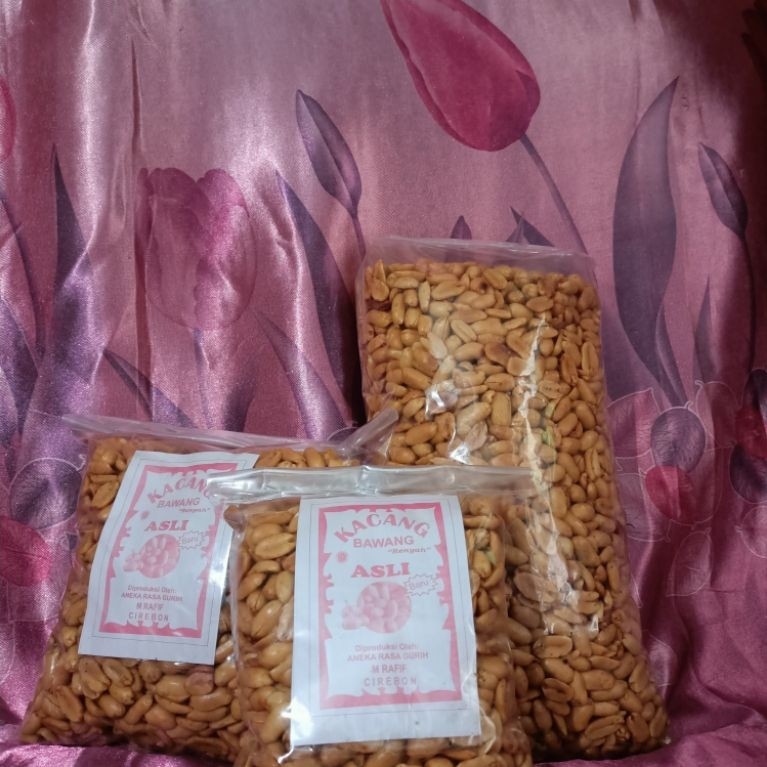 Cemilan kacang bawang - Makanan Ringan kacang bawang cirebon