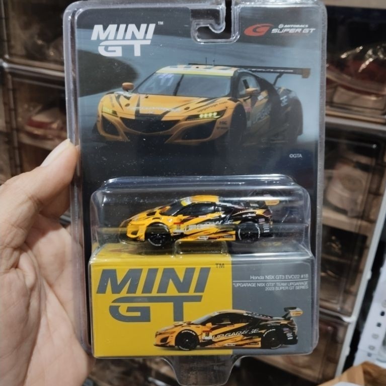 Mini GT Acura NSX GT3 Yellow