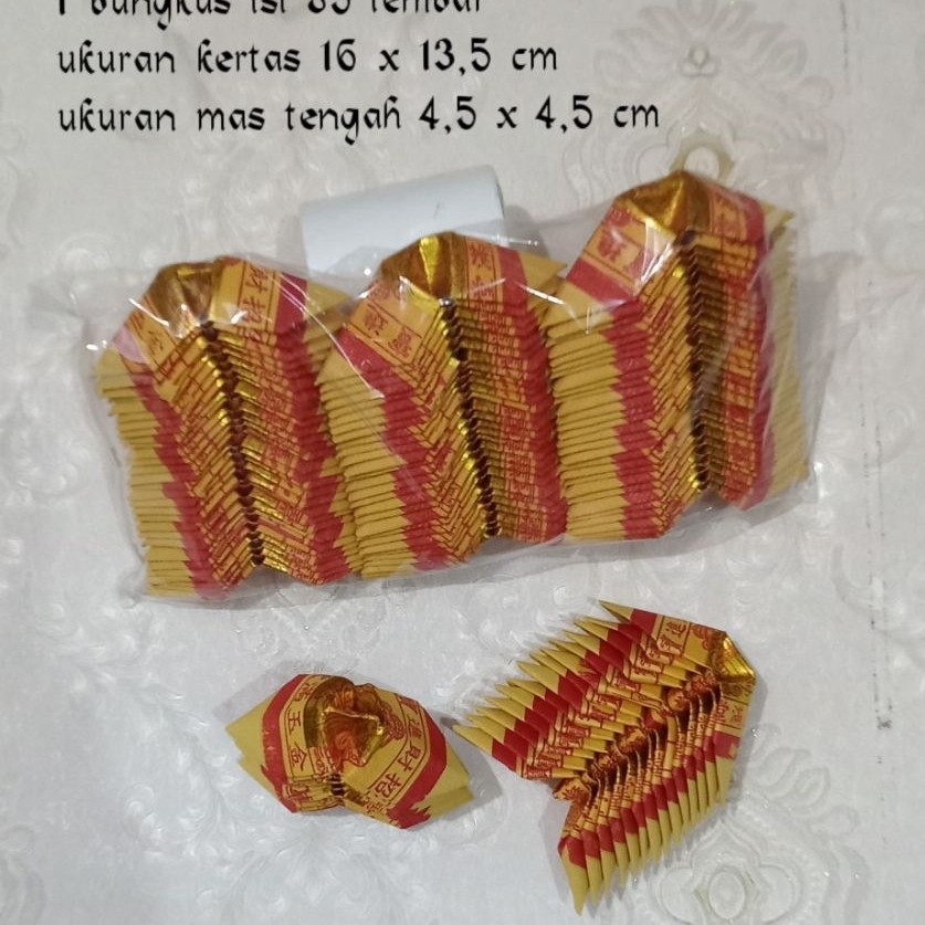 Kertas sembahyang kimcua 888  model lipat
