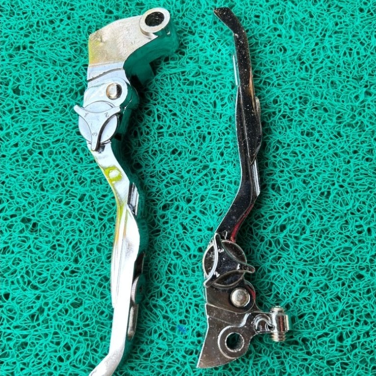HANDLE REM KANAN KIRI CROM PEDAL HANDLE REM VARIASI CROM RX KING PNP RX KING