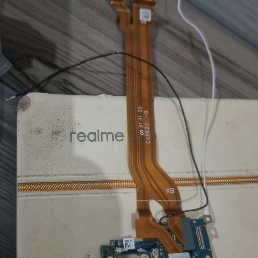 mesin bawah antena dan flexible realme 11 pro 5G ori copotan garansi
