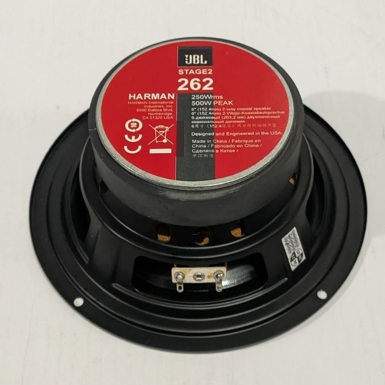 SPEAKER KOMPONEN JBL 6 INCH / SPEAKER 6 INCH JBL STAGE2 262 ORIGINAL