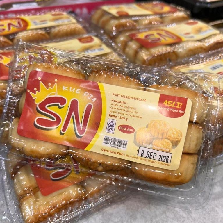 KUE PIA SN // ASLI KACANG HIJAU // GULA ASLI