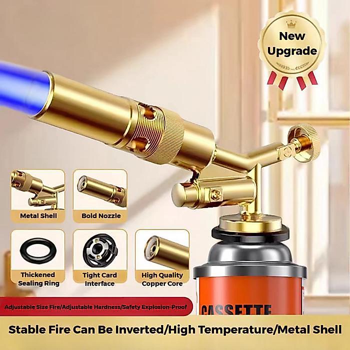 promo Kepala Flame Gun Torch Kuningan Pemantik 901 Kepala Torch Gun Gas Portable Kuningan Pemantik -