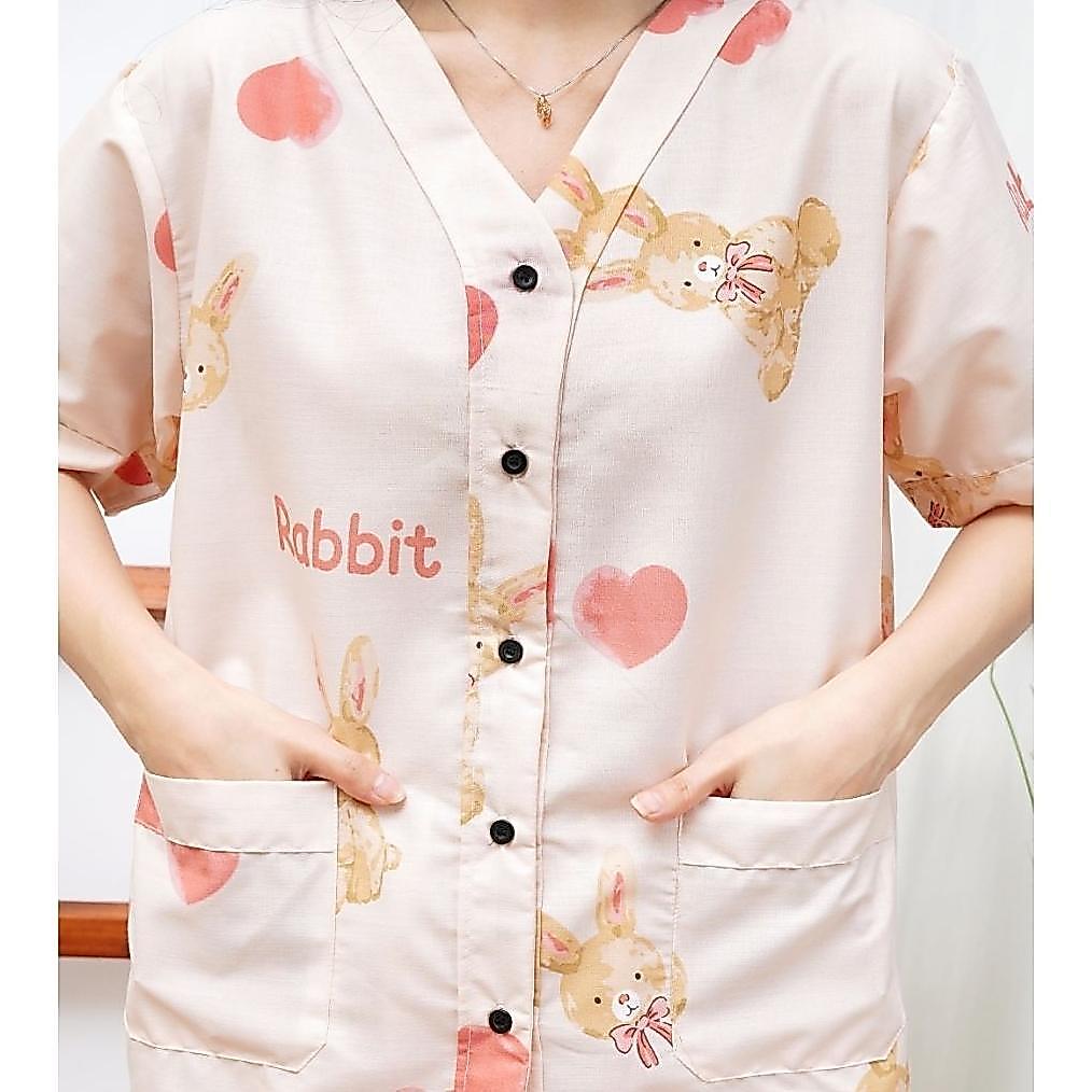 TERBARU WHY.LABELLE SETELAN BAJU TIDUR PIYAMA KATUN JEPANG CELANA PANJANG