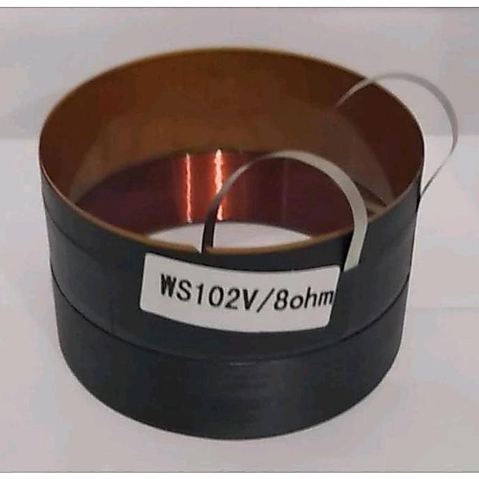 Ready spul speaker 102V 10 inchi lilitan coil 2,5 inchi speaker spol spool DESKRIPSI VOICE COIL, SPU
