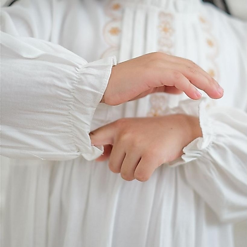 PROMO TERBARU LOA STUDIOS Kids -  Kamila Dress Anak Gamis Anak Perempuan Raya Collection Kamila Gami
