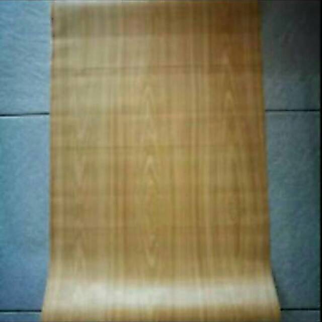 WALLPAPER STICKER DINDING PREMIUM TERMURAH KAYU TRIPLEK