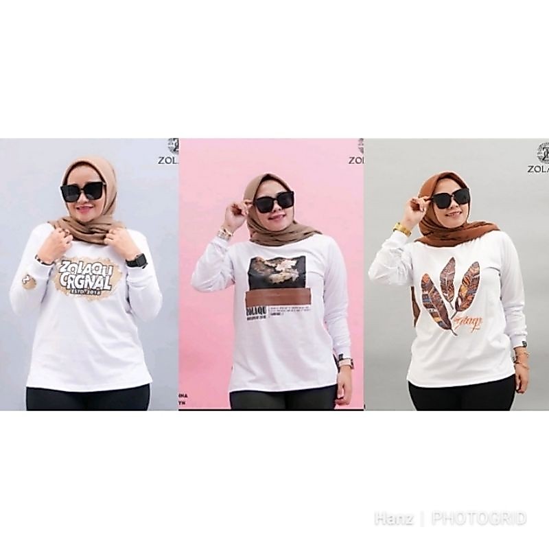 Kaos ZOLAQU ORI White Series III