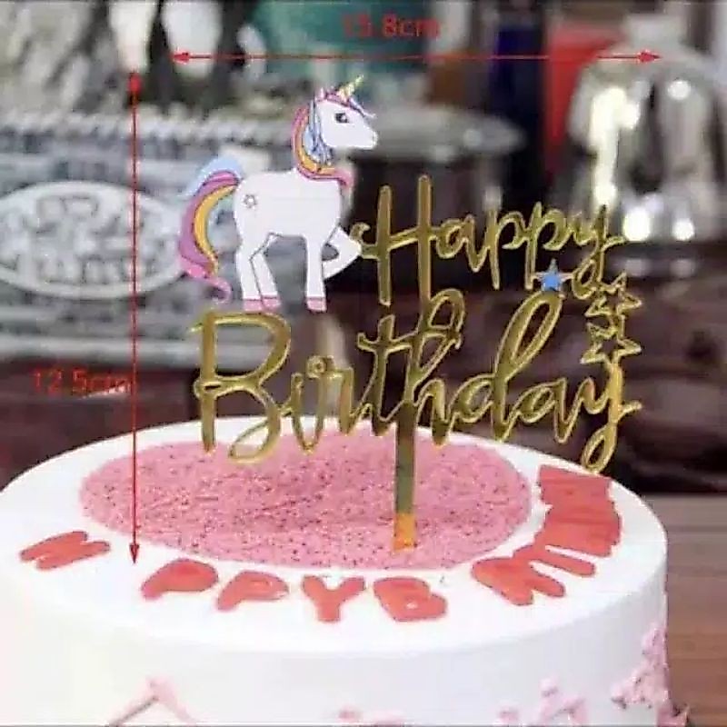 Topper Akrilik Karakter/ Topper HBD karakter Akrilik