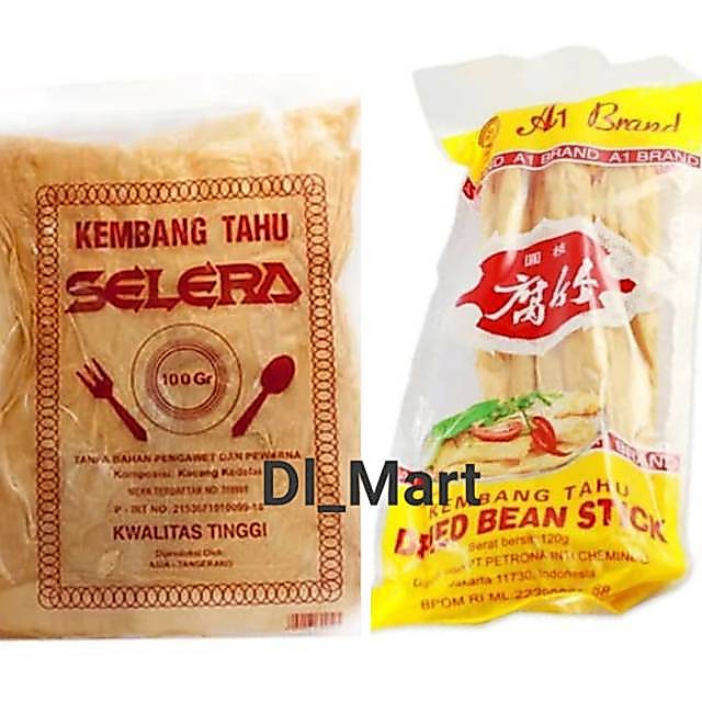 Kembang tahu Kering dan Kembang Tahu Garpu Sendok / Kembang Tahu Selera / Kembang Tahu Fu Cuk Fucuk