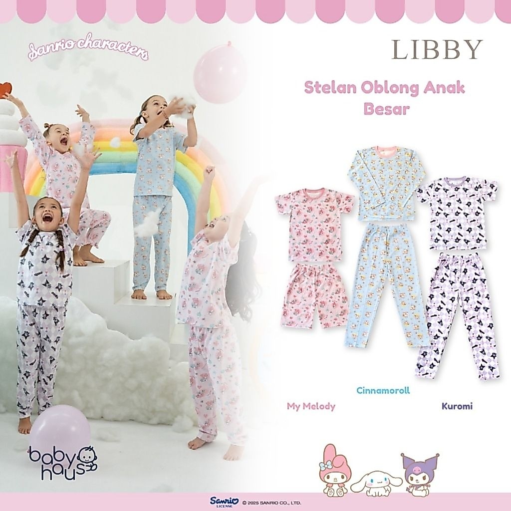LIBBY - Sanrio Stelan Oblong Anak Besar