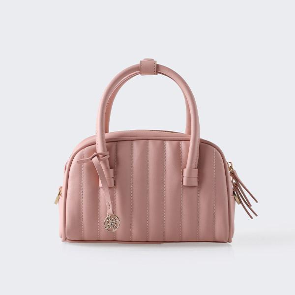 RiaMiranda - Sella Mini Quilted Bag - Dusty Pink
