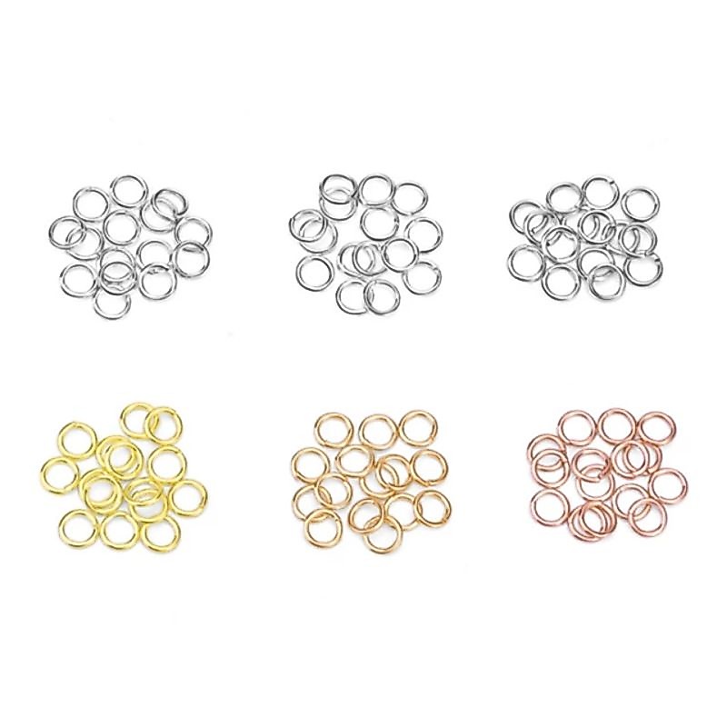 20 gr Jump Ring O Bulat Aksesoris Bahan Anting Lanyard Craft Craft Diy