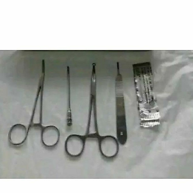 implant kit / implant set / norplant kit tanpa bak instrument