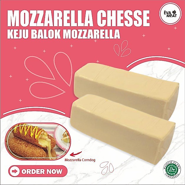 keju mozarella / mozarella / keju leleh / chesee mozarella / mozarela leleh / keju