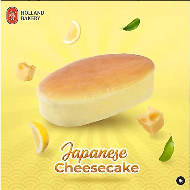 Japanese Cheese Cake-Holland Bakery