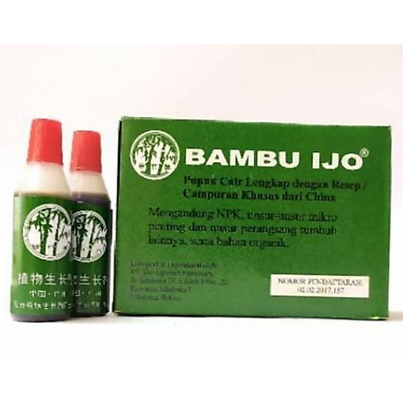 Pupuk Organik Cair (POC & ZPT ) BAMBU IJO 12ml