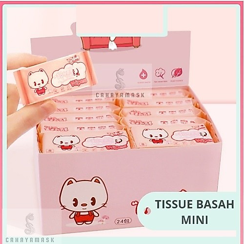 Tisu Basah Mini/Tissue Basah Kecil Travel