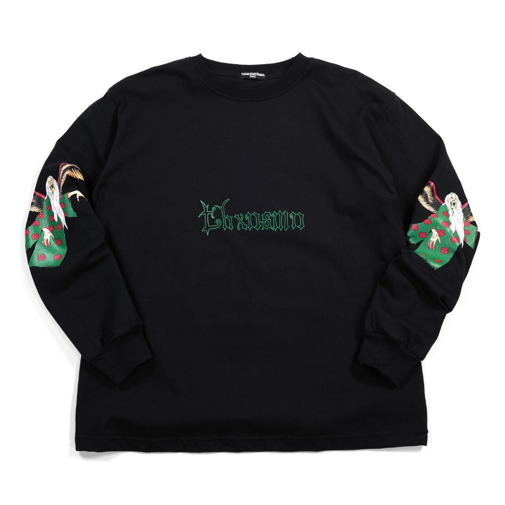 Longsleeve Demeryn Black Thanksinsomnia