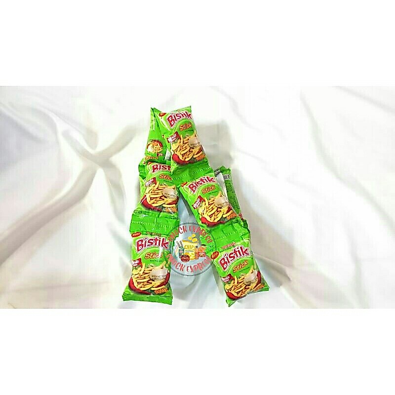 Bistik Stick Garlic Snack Kiloan Jadul Rasa Bawang ( 1 renteng isi 10 pcs )