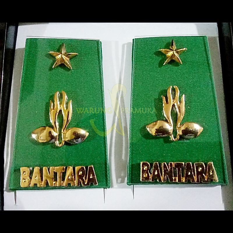 TKU BANTARA LAKSANA PENEGAK COR AKRILIK MIRROR PANGKAT PRAMUKA SCOUT