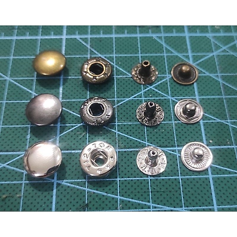 Kancing Jepret Besi /Snap Cetet 12mm