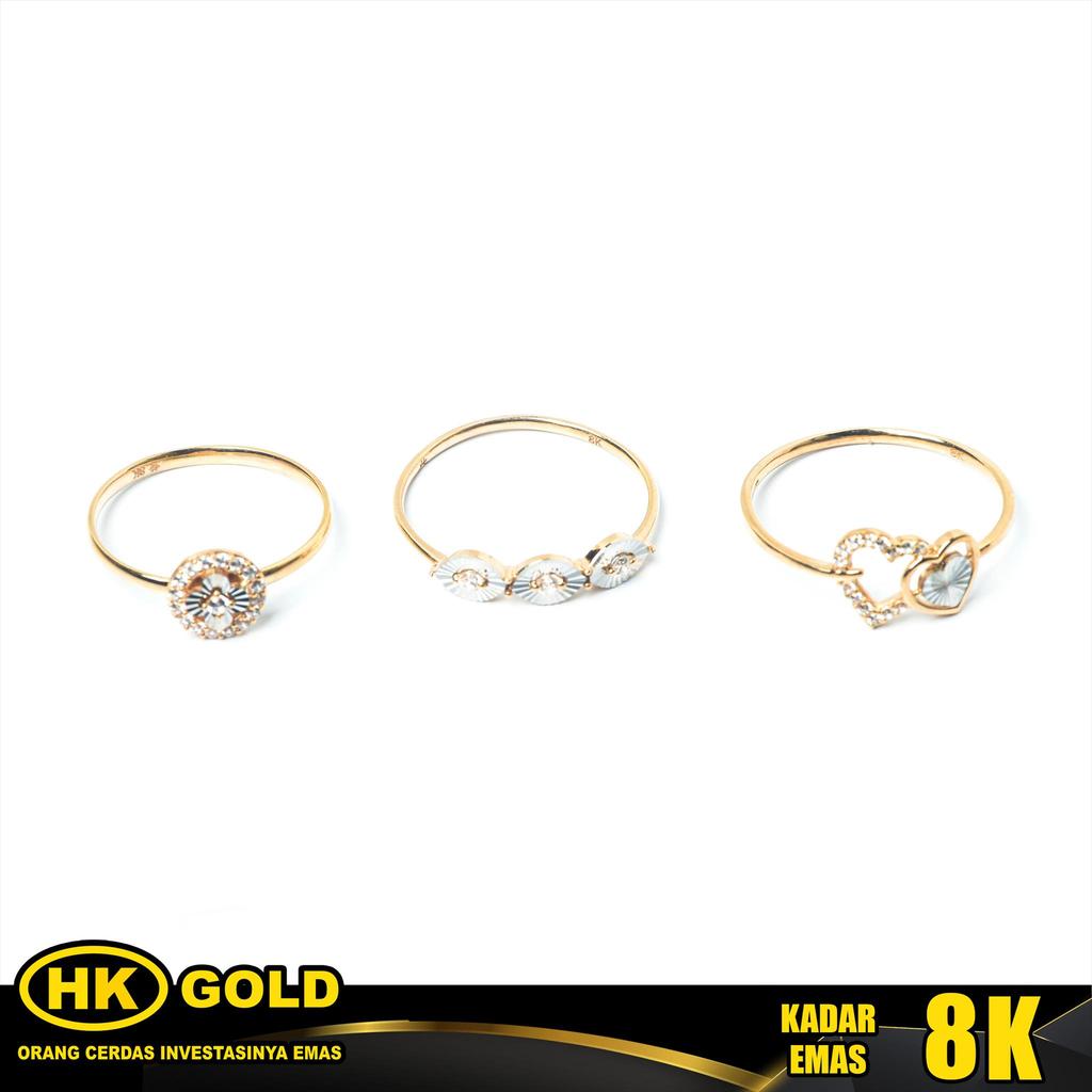 Cincin Emas 8K Type 1620 HK GOLD