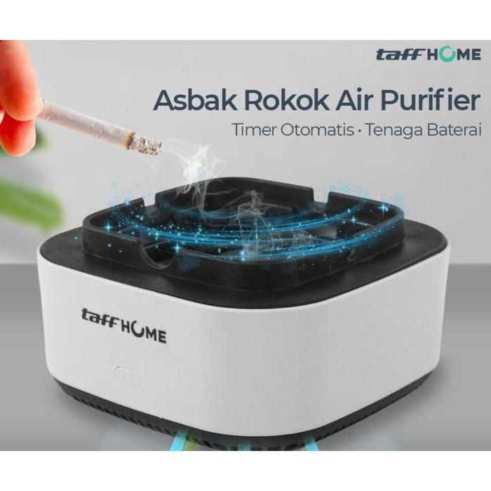 Asap Rokok Penjernih Udara Aroma Menggunakan Baterai / Tempat Abu Rokok Otomatis Tanpa Asap - asbak 