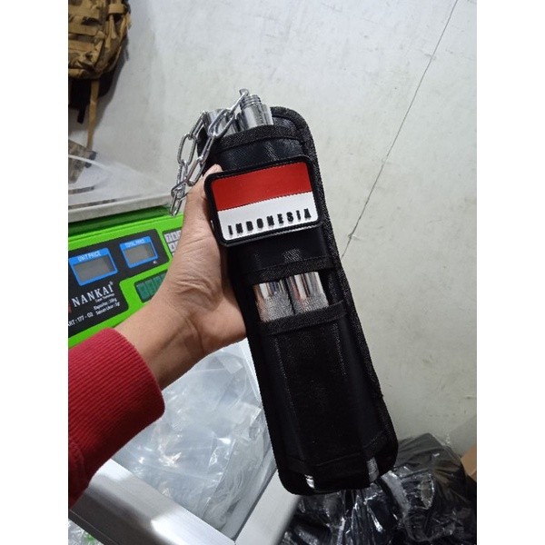 Double stick Nunchaku plus sarung
