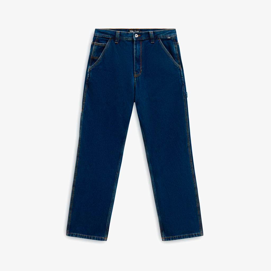 Celana Vans Drill Chore Carpenter Dark Denim Pants Loose Fit | Panjang Karpenter | Kantong Jeans