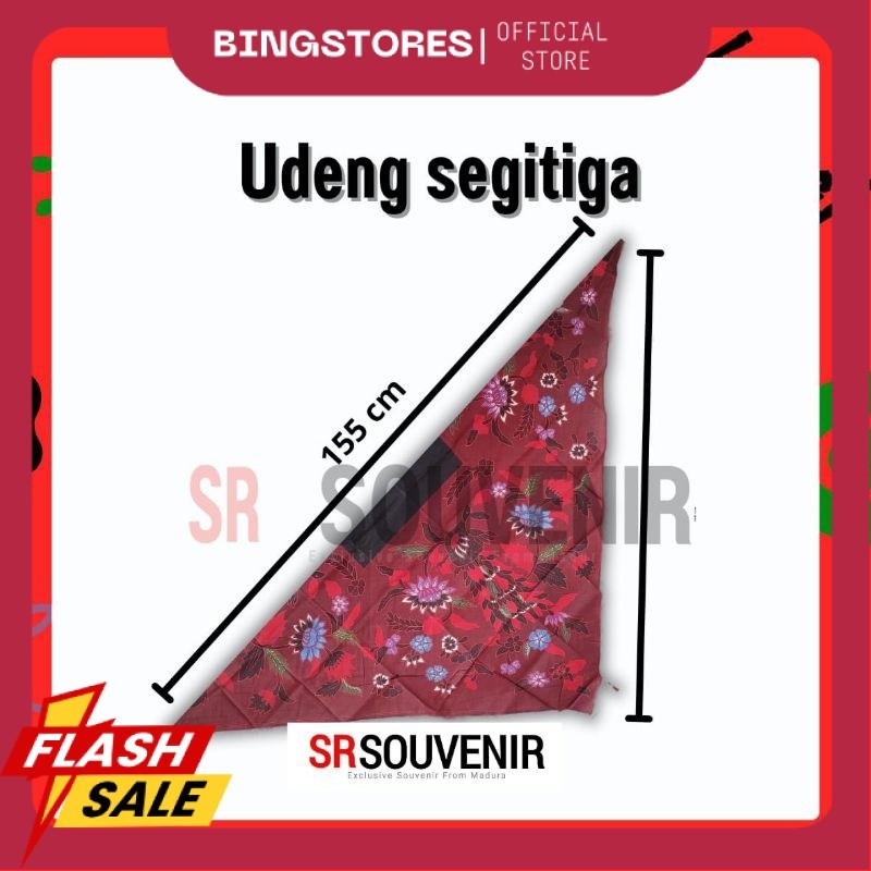 Udeng Madura Kain Segitiga | Odheng Kain | Scraf US