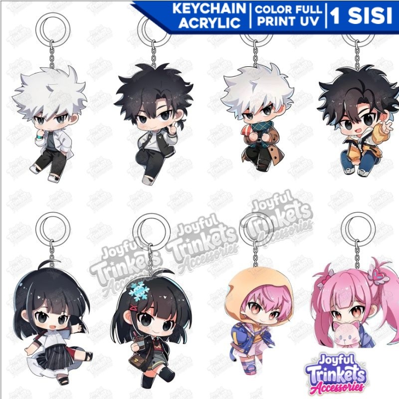 LINK CLICK KEYRING / GANTUNGAN KUNCI ANIME LINK AND CLICK - Joyful Trinkets Accessories