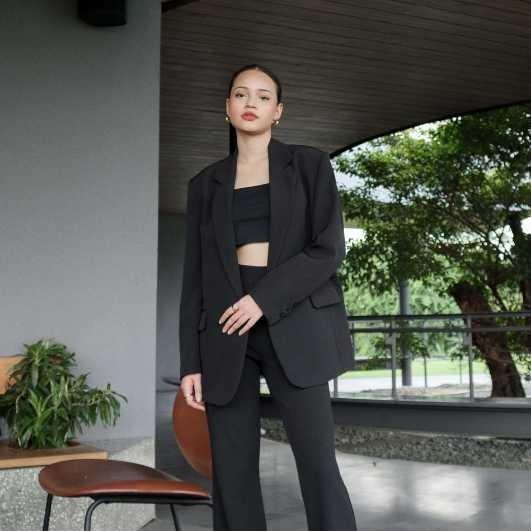 KAIAHATI - Gracia Oversized Blazer | Jas Blazer Wanita | Setelan Wanita | Woman Suit | Blazer Casual
