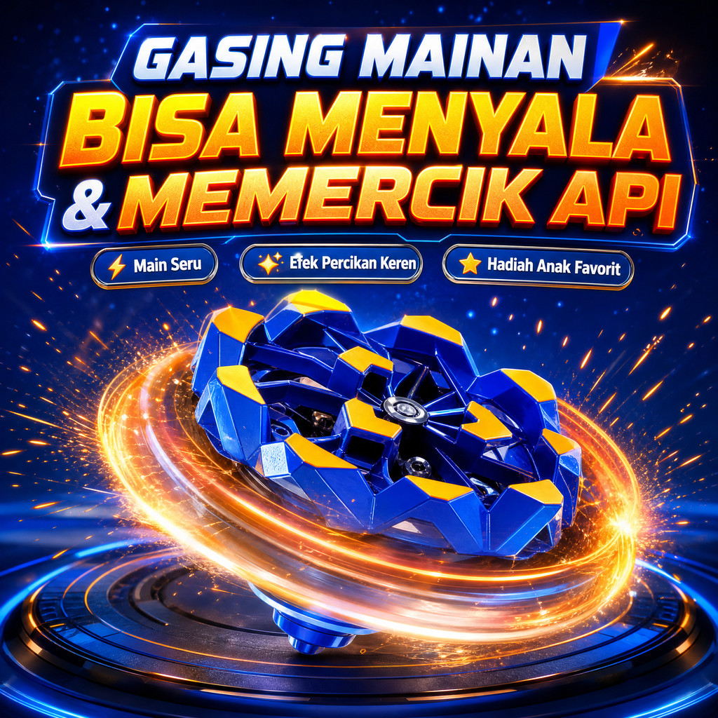 [FS GROSIR] Gasing Kembang Api Anak-Anak - Gangsing Menyala Berputar Memicu Percikan Api Mainan Peng